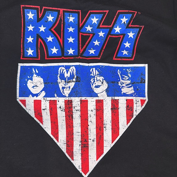 Vintage Tops - Kiss shirt🔥bodysuit kiss band shirt bodysuit metal shirt band tee concert shirt